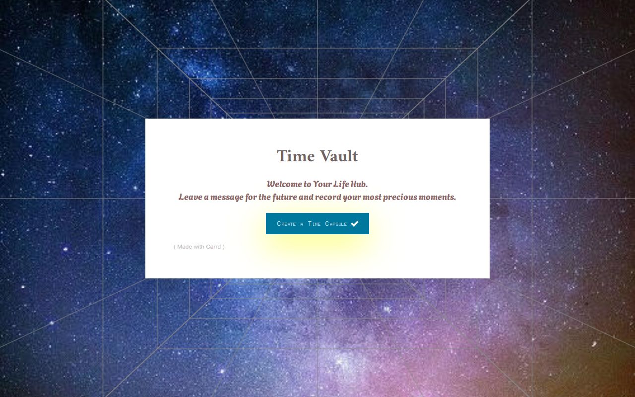 Carrd profile picture for @timevault